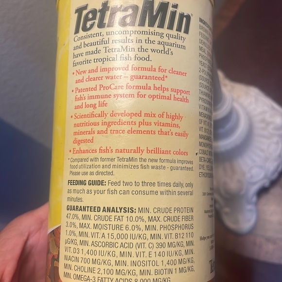 Fish tank aquarium bundle nets blood worms ink clear fizz tabs tetra bits flakes - Picture 9 of 16